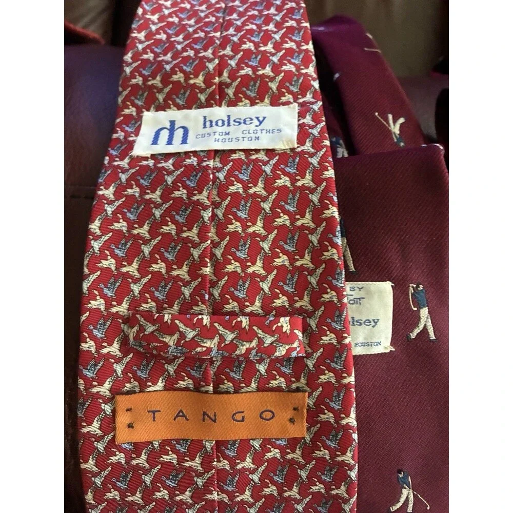 Men’s Silk Tie Lot of 8 J Garcia Robert Talbott Polo Ralph Lauren Molecular